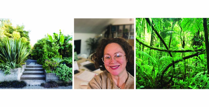 April over the garden gate web