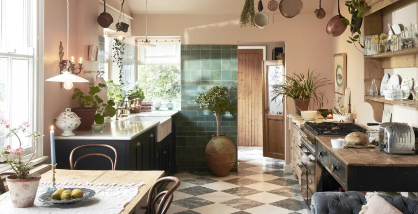 Chequerboard Flooring Image credit: deVOL