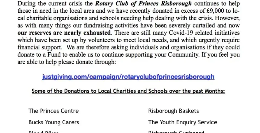 URGENT APPEAL