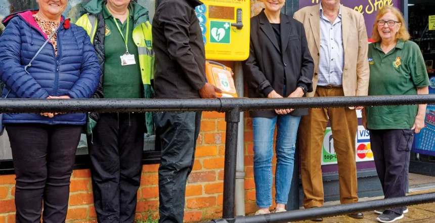 Middle way defib