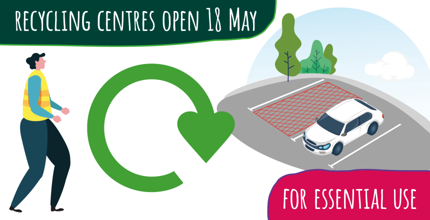 Recycling centres open