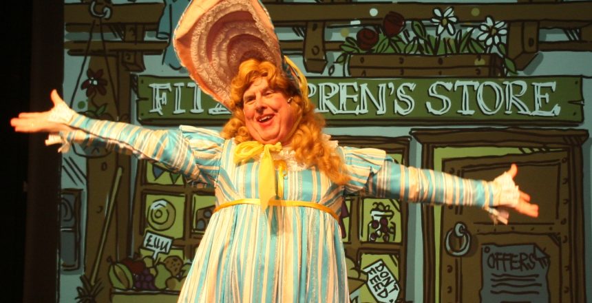 Tony Long as Dame DickWhittington Thame Players 2019